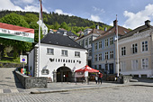 Entrée du funiculaire " Fløibanen" - BERGEN - NORVÈGE