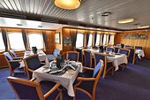 Intérieur du MS Lofoten - HURTIGRUTEN - NORVÈGE