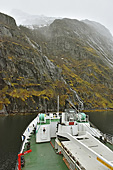 Le Trollfjord dans le Raftsundet - Détroit séparant les Lofoten et Vesterålen - NORVÈGE (31-05-2017 / 23H45)