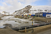 Rue dans LONGYEARBYEN - SVALBARD (03-06-2017 / 02H45)