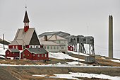 L'église de LONGYEARBYEN - SVALBARD (04-06-2017 / 21H45)