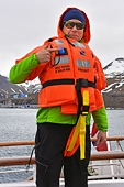 Exercice de sécurité avant le départ de LONGYEARBYEN - SVALBARD (01-06-2018 / 16H50)