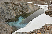 Un lagon bleu à " Camp Mansfield" ! - NY LONDON - SVALBARD (04-06-2018 / 10H50)