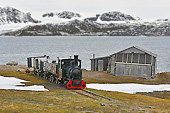 Le train le plus septentrional - NY ALESUND - SVALBARD (04-06-2018 / 13H55)