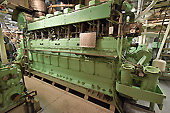 Pour terminer la visite, l'imposante salle des machines du MS NORDSTJERNEN - SVALBARD