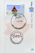 Visa postal sur mon passeport - LONGYEARBYEN - SVALBARD (01-06-2018)