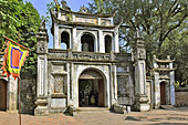 Portail d'entrée "Van Mieu Mon" du temple de la littérature - Hanoï - Viêtnam