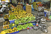 Magasin de fruits et légumes dans le vieux quartier - Hanoï - Viêtnam