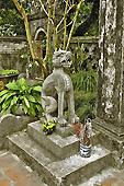 Sculpture en pierre près du temple "Dinh Tiên Hoang" - Hoa Lu - Viêtnam