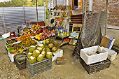 Entrepôt des aliments dans le petit magasin - Sapa - Viêtnam