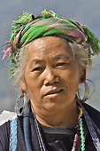Une habitante des minorités ethniques de la communauté de "Lo Lao Chai" - Sapa - Viêtnam