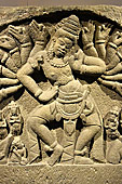 Bas relief Cham, trésors du Royaume Champa - Da Nang - Viêtnam