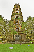 Pagode "Thien Mu", également pagode de la Dame céleste - Hué - Viêtnam