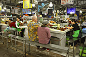 Stand de restauration - Marché Dong Ba - Hué - Viêtnam
