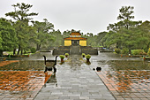 Deuxième cour du tombeau de Minh Mang - Hué - Viêtnam