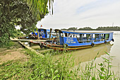 Nouvel accostage sur une île - Ben Tre - Viêtnam