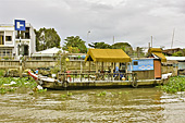 Navigation en direction du marché flottant de Cai Rang - Can Tho - Viêtnam