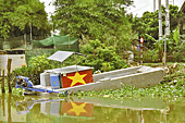 Navigation sur la Ba Lang River dans le delta du Mékong - Can Tho - Viêtnam