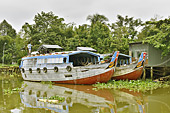 Navigation sur la Ba Lang River dans le delta du Mékong - Can Tho - Viêtnam