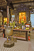 La pagode Thien Hau (1760) également connue sous le nom de "Mazu" – Dame de la mer - Hô Chi Minh-Ville - Viêtnam