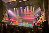 Spectacle au théâtre de marionnettes sur l'eau "Thang Long" - Hanoï - Viêtnam