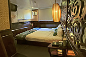 Découverte de ma cabine pour la nuit - Baie d'Halong - Viêtnam