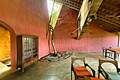 Une des salles à manger du restaurant "Rêu Dining Trà Qué" - Hoi An - Viêtnam